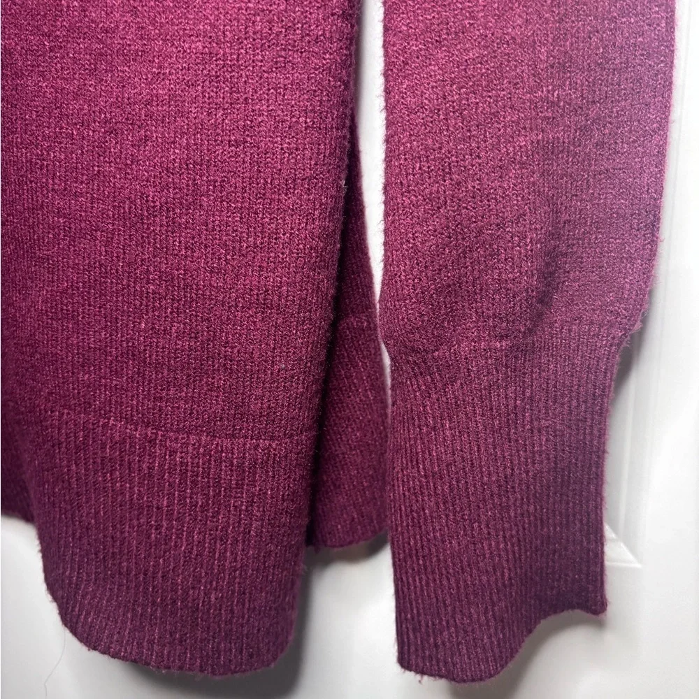 Evereve Burgundy Turtleneck Sweater